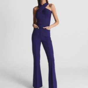 REISS Dylan Flared High Rise Trousers - NWT